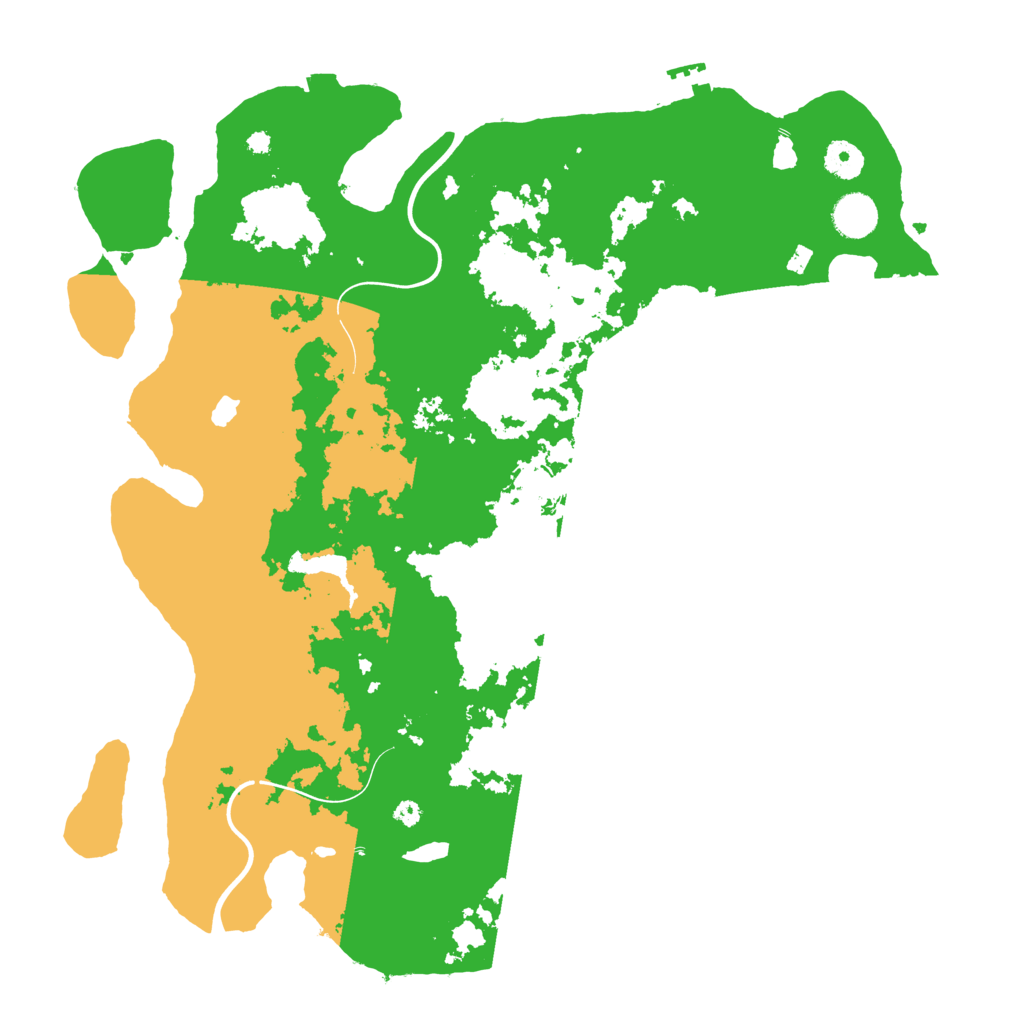 Biome Rust Map: Procedural Map, Size: 4000, Seed: 1448020459