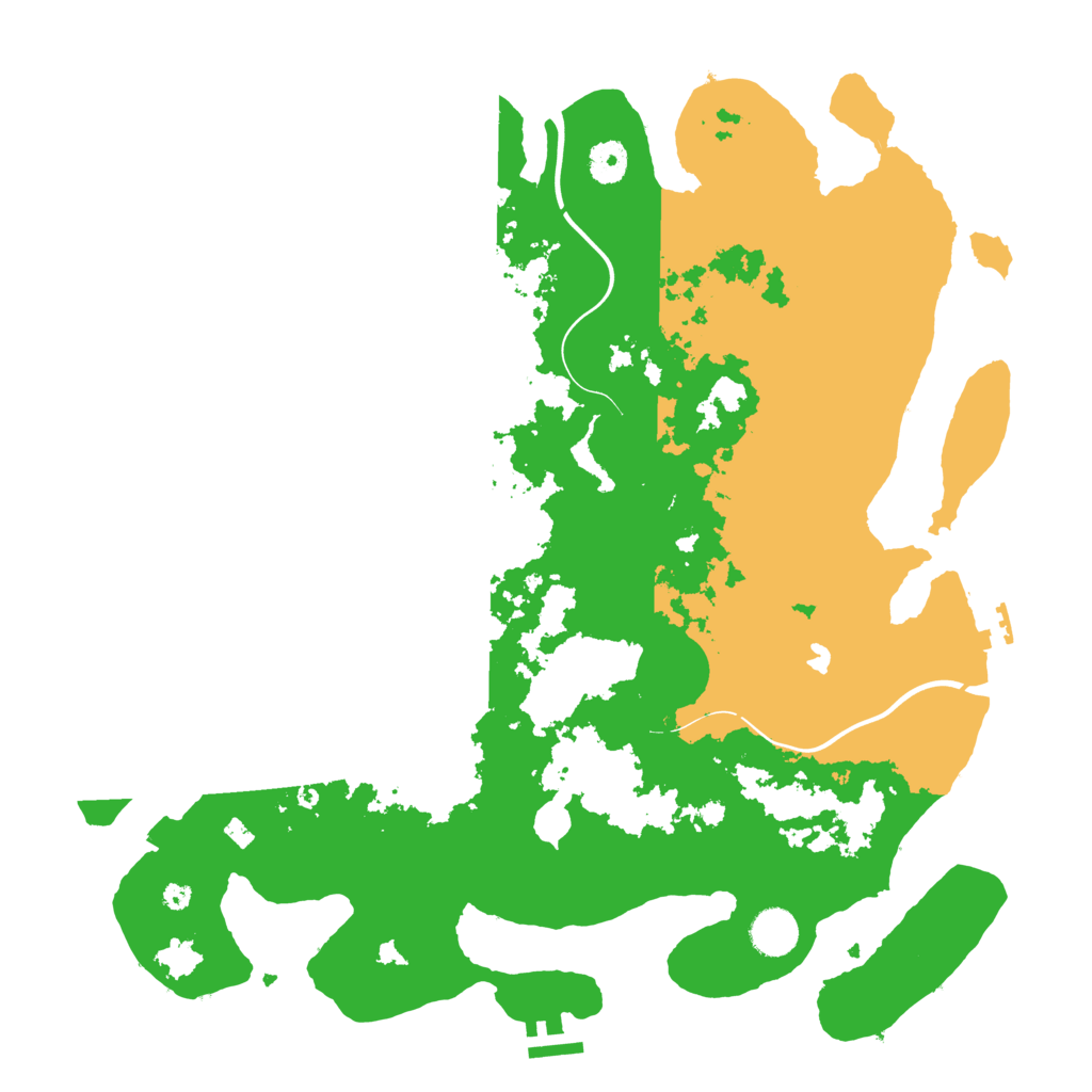 Biome Rust Map: Procedural Map, Size: 4000, Seed: 2090859542