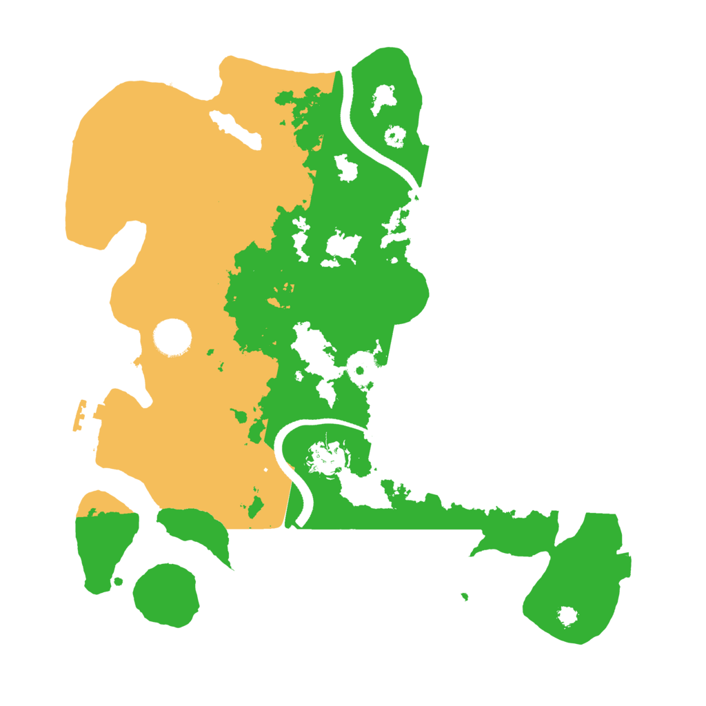 Biome Rust Map: Procedural Map, Size: 3300, Seed: 8559572