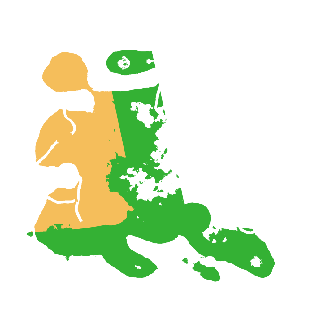 Biome Rust Map: Procedural Map, Size: 2700, Seed: 7654