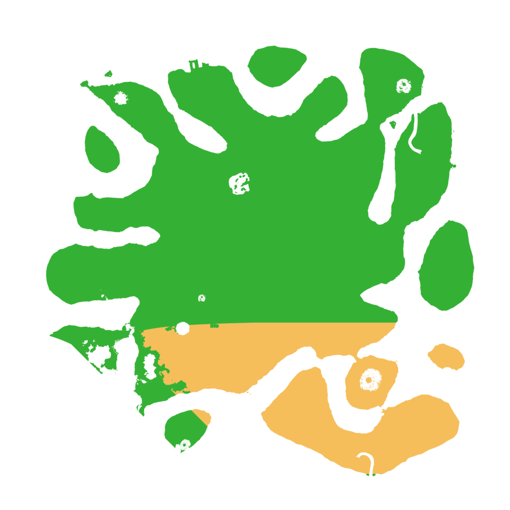 Biome Rust Map: Procedural Map, Size: 3500, Seed: 20211106