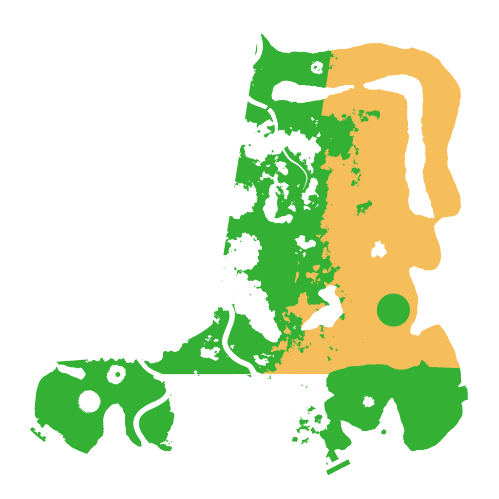 Biome Rust Map: Procedural Map, Size: 4000, Seed: 1874965883