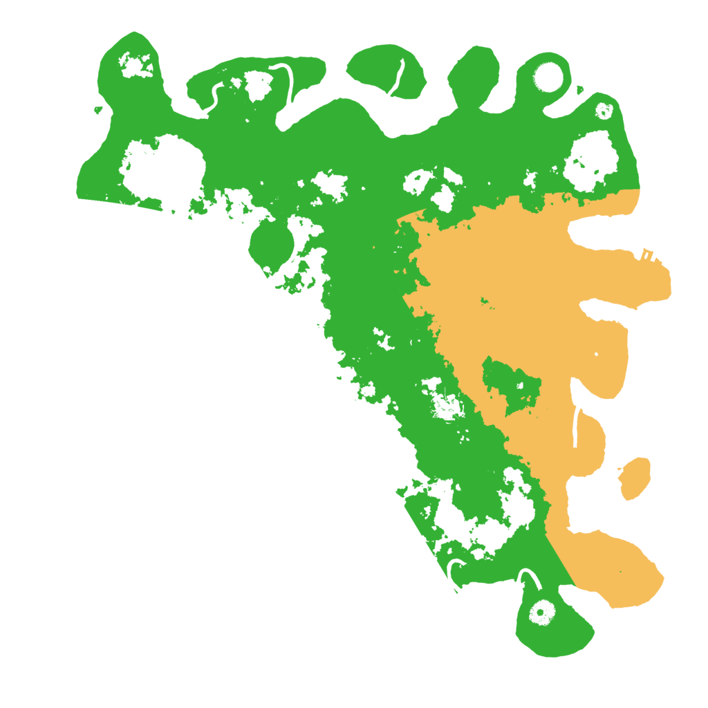 Biome Rust Map: Procedural Map, Size: 4250, Seed: 3333334