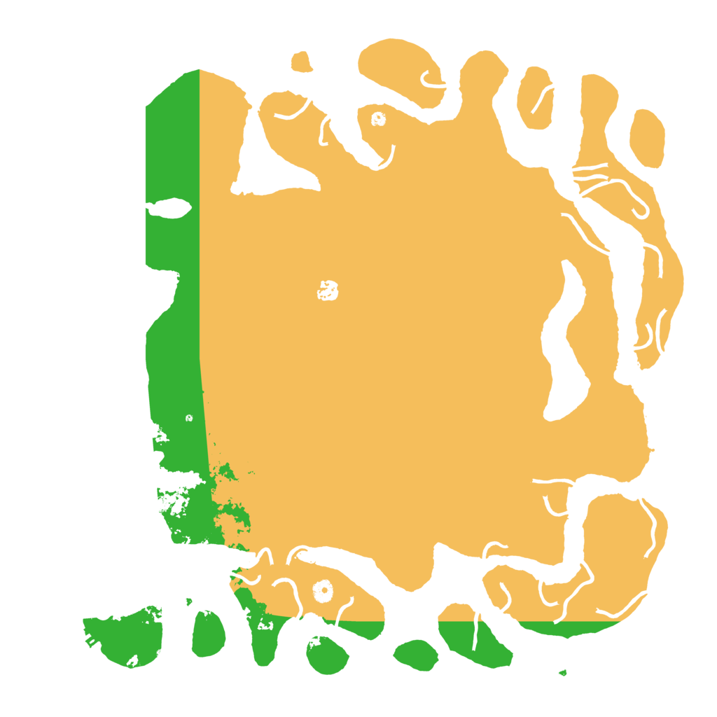 Biome Rust Map: Procedural Map, Size: 5000, Seed: 151316153