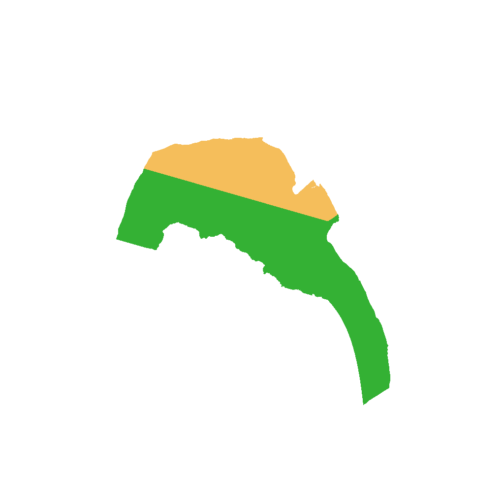 Biome Rust Map: Procedural Map, Size: 1234, Seed: 2147483647