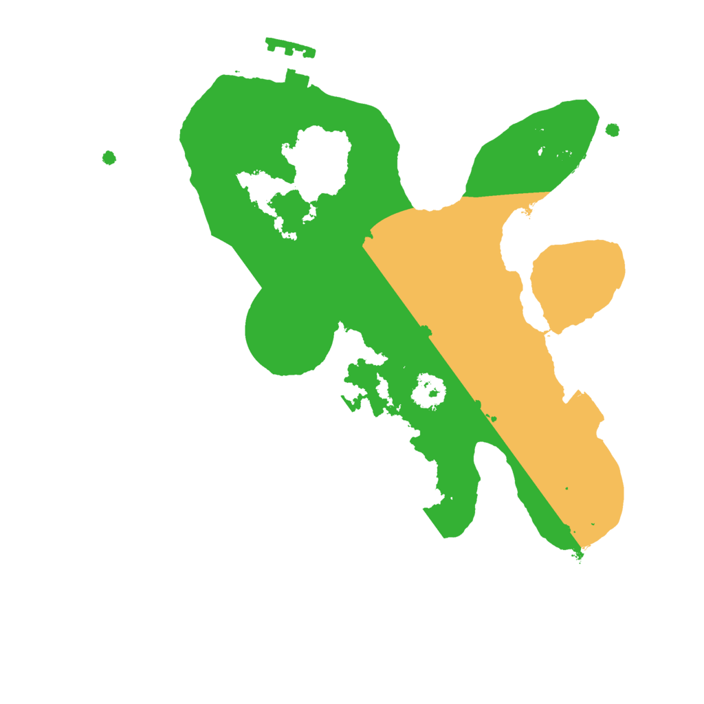 Biome Rust Map: Procedural Map, Size: 2090, Seed: 6969