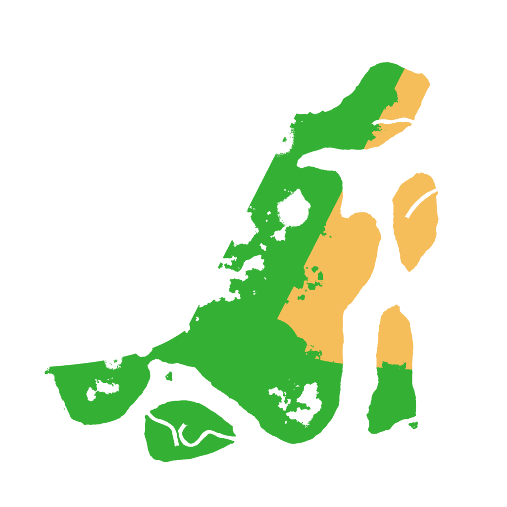 Biome Rust Map: Procedural Map, Size: 3000, Seed: 1577193925