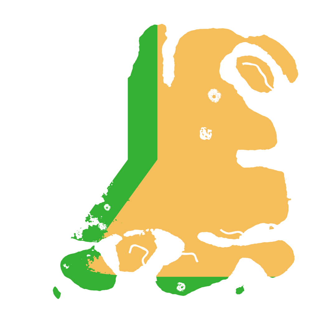 Biome Rust Map: Procedural Map, Size: 3700, Seed: 2073876418