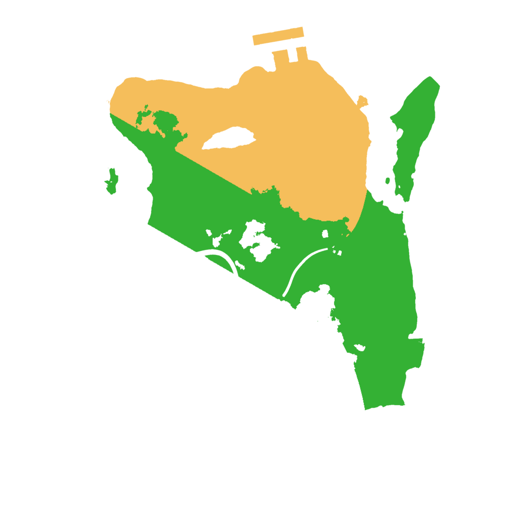 Biome Rust Map: Procedural Map, Size: 2048, Seed: 37940