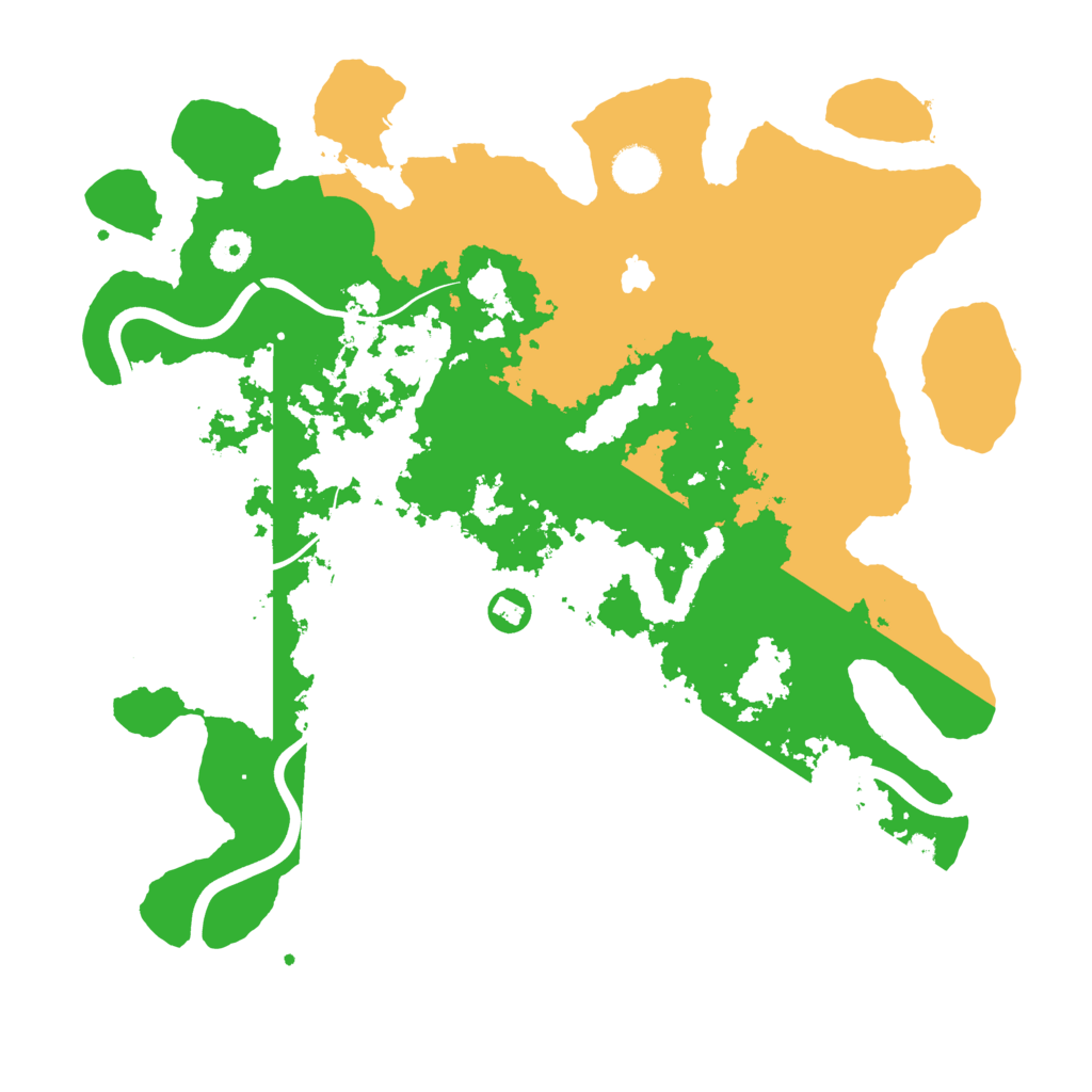 Biome Rust Map: Procedural Map, Size: 4000, Seed: 370029