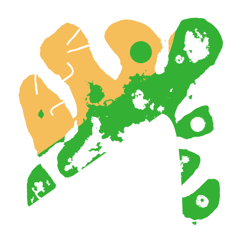 Biome Rust Map: Procedural Map, Size: 3000, Seed: 198333