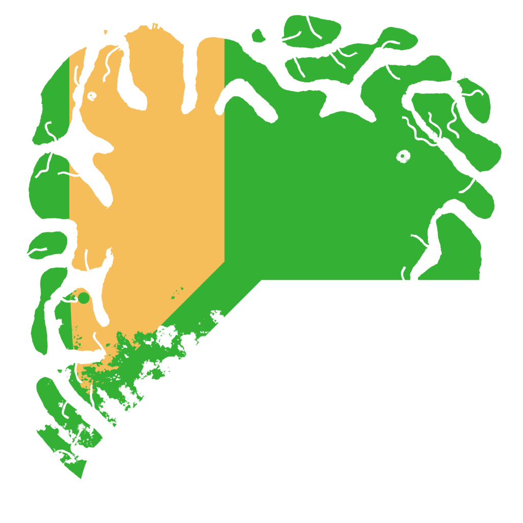 Biome Rust Map: Procedural Map, Size: 6000, Seed: 9876