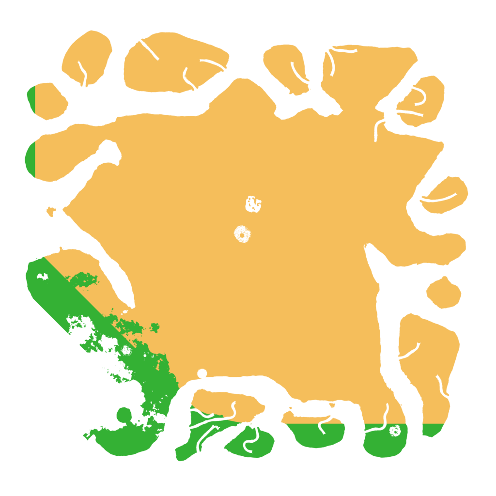 Biome Rust Map: Procedural Map, Size: 4500, Seed: 1338274498