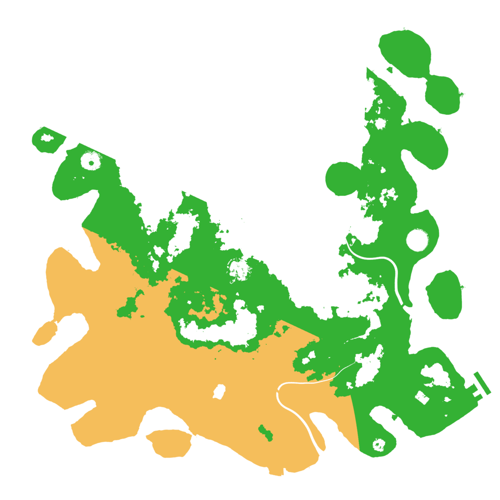 Biome Rust Map: Procedural Map, Size: 4000, Seed: 67384
