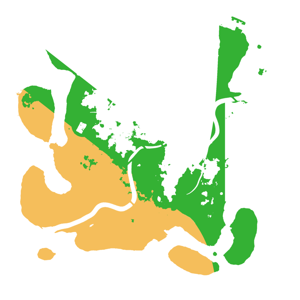 Biome Rust Map: Procedural Map, Size: 3000, Seed: 357456