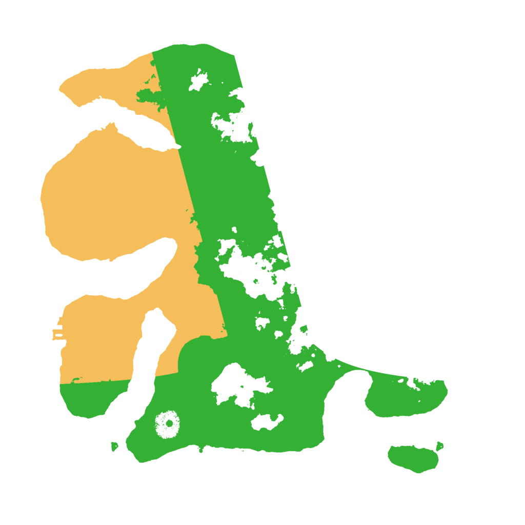 Biome Rust Map: Procedural Map, Size: 3000, Seed: 318141