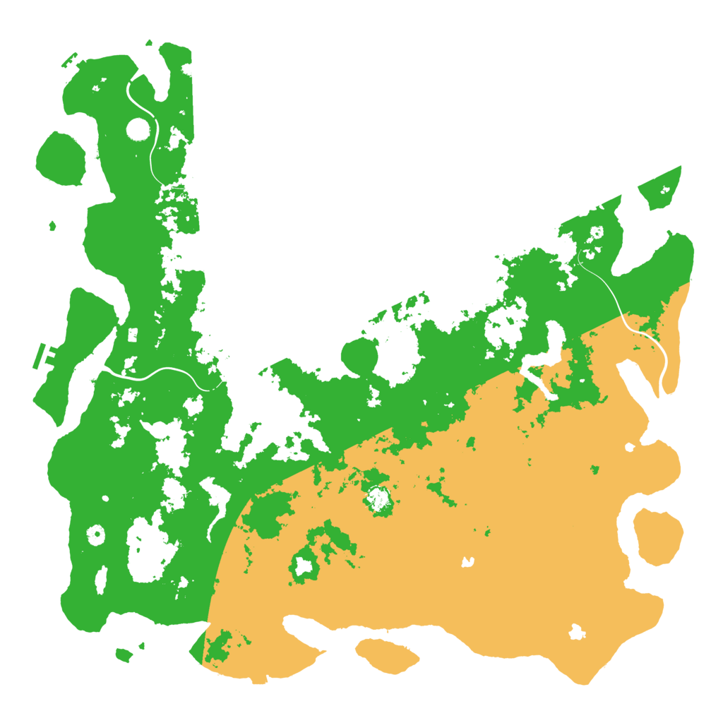 Biome Rust Map: Procedural Map, Size: 5500, Seed: 917644488