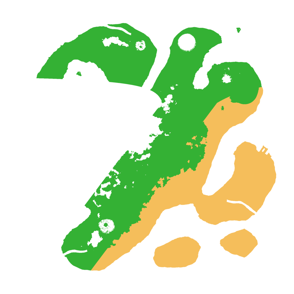 Biome Rust Map: Procedural Map, Size: 3000, Seed: 846122