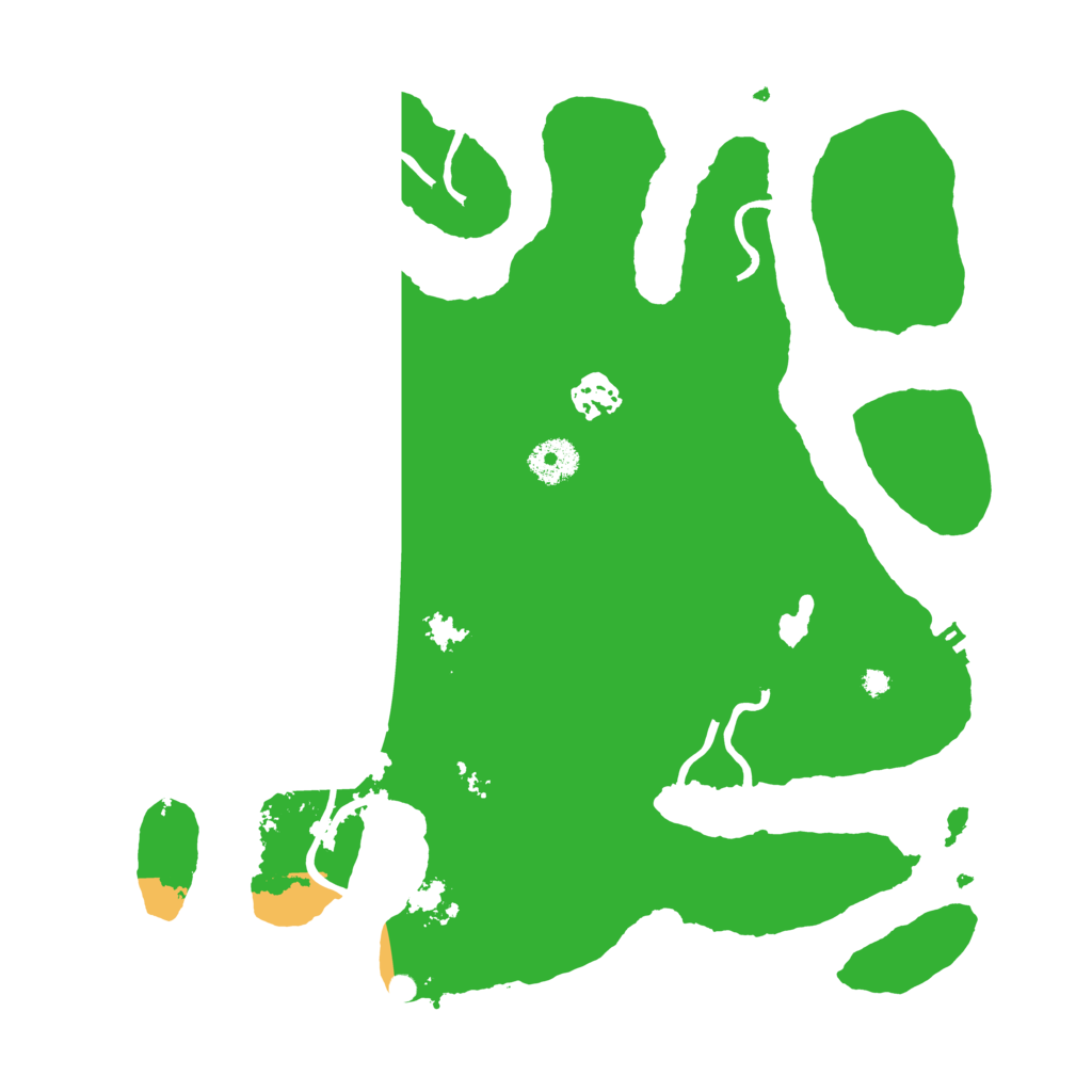 Biome Rust Map: Procedural Map, Size: 3500, Seed: 1010011010