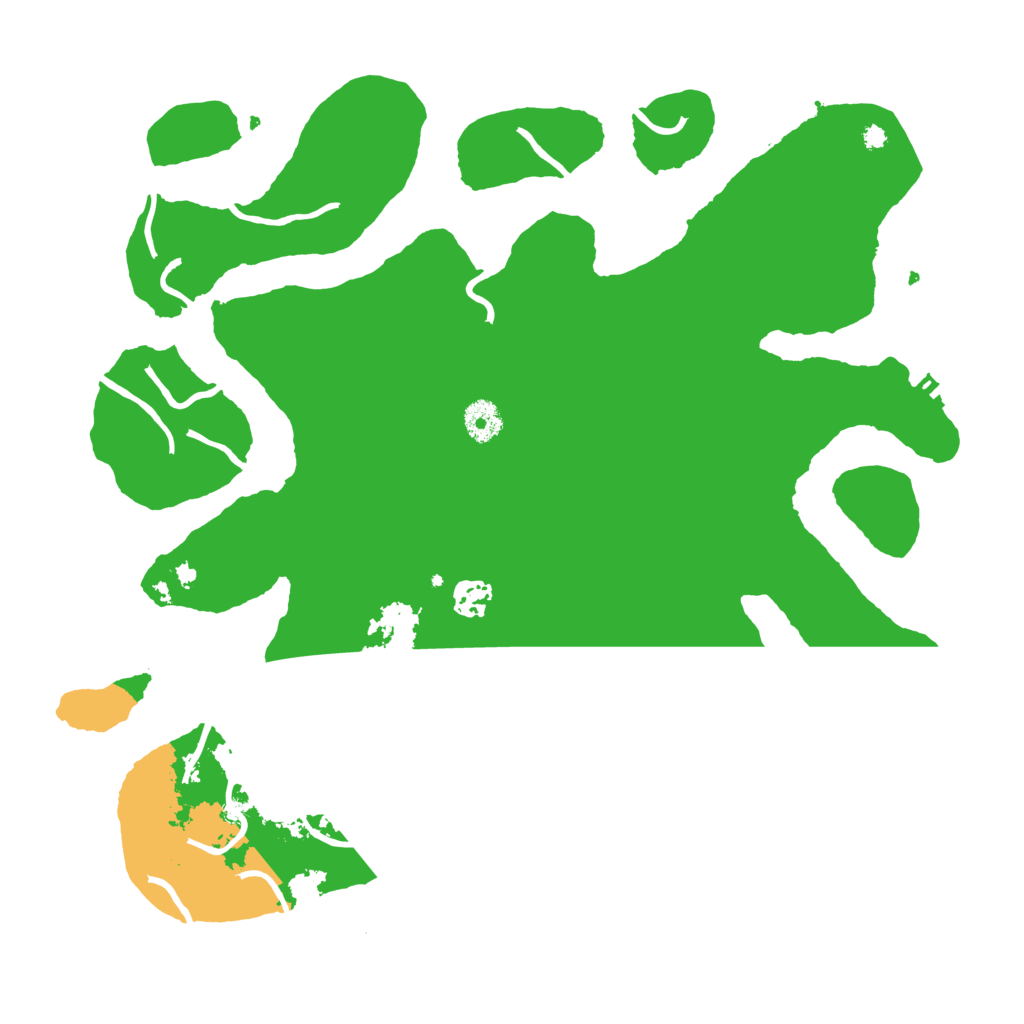 Biome Rust Map: Procedural Map, Size: 3885, Seed: 1337