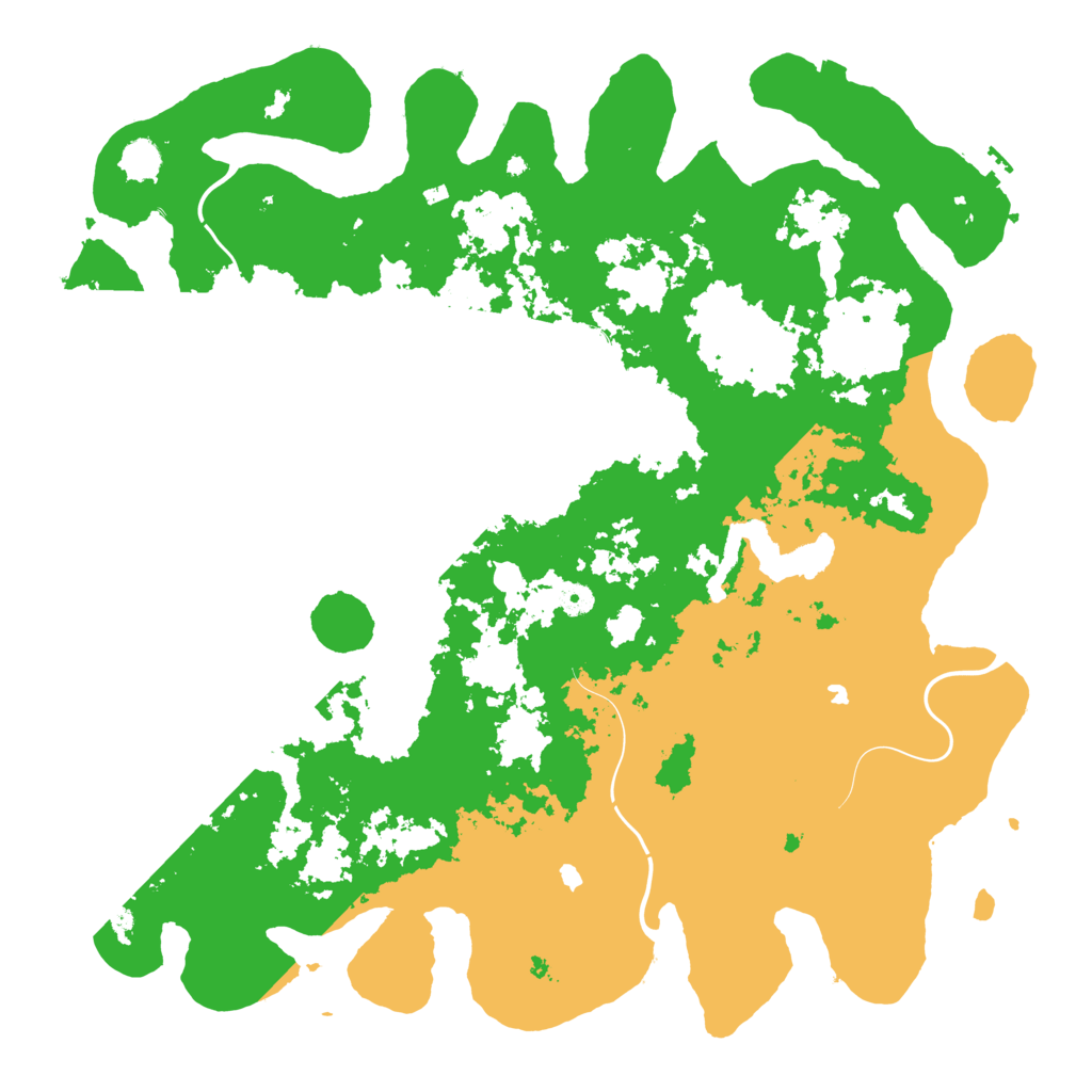 Biome Rust Map: Procedural Map, Size: 5000, Seed: 608747035