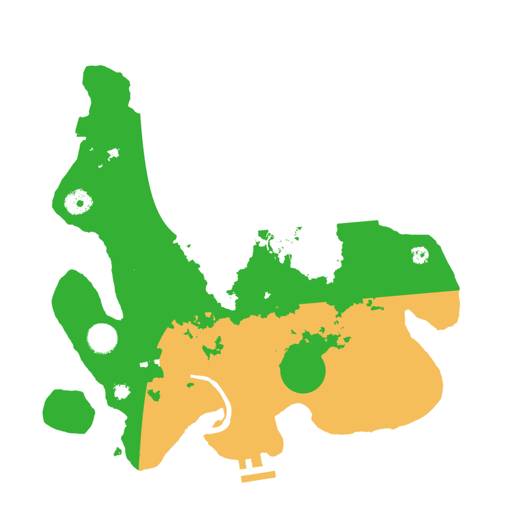 Biome Rust Map: Procedural Map, Size: 3000, Seed: 1119793393