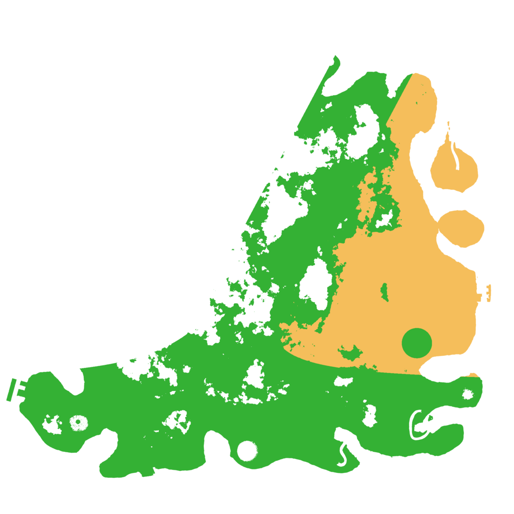 Biome Rust Map: Procedural Map, Size: 4500, Seed: 9658644