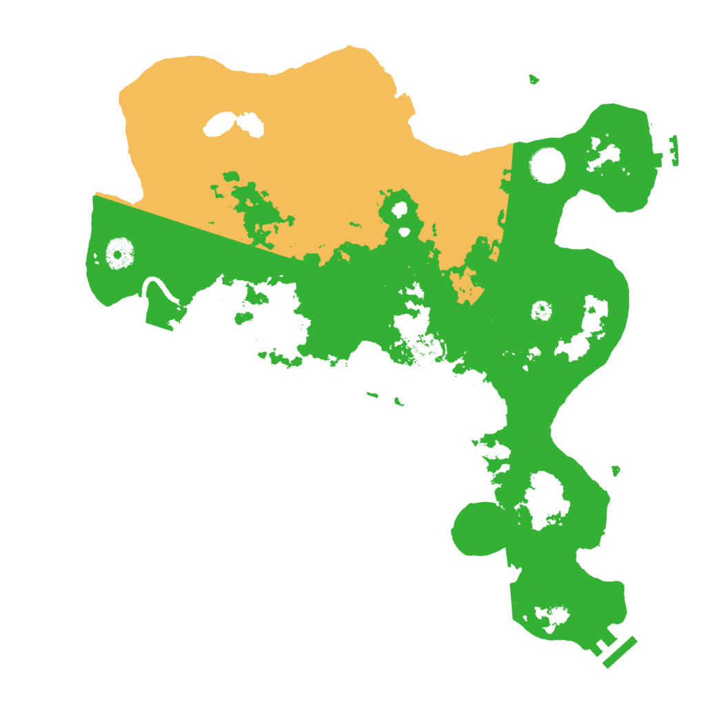 Biome Rust Map: Procedural Map, Size: 3500, Seed: 369832906