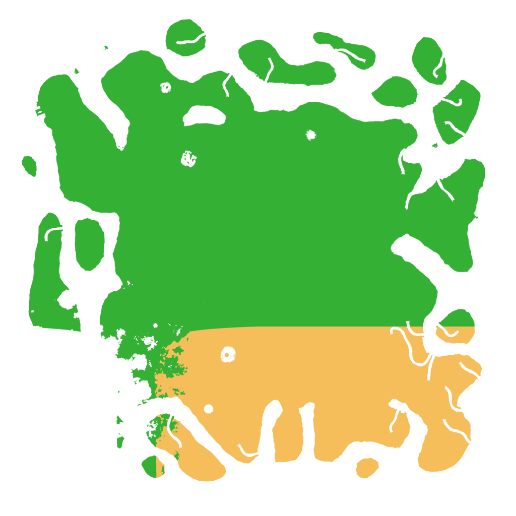 Biome Rust Map: Procedural Map, Size: 5000, Seed: 9610578