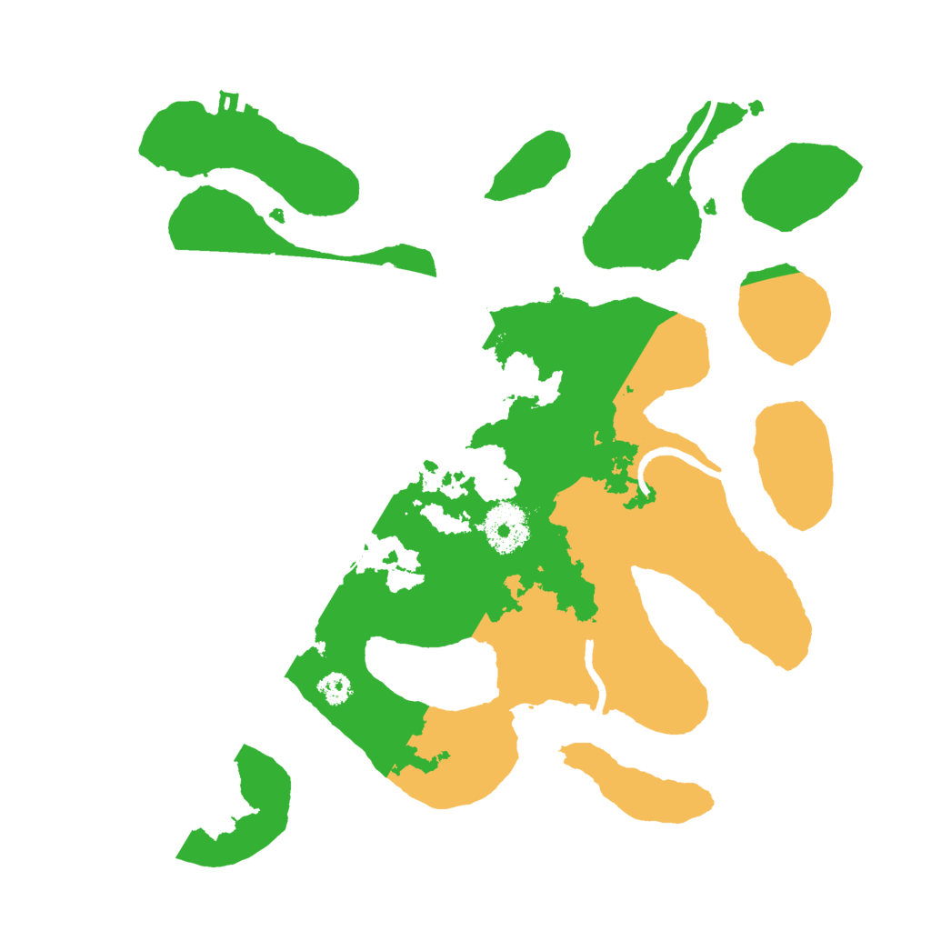 Biome Rust Map: Procedural Map, Size: 3000, Seed: 1551202227