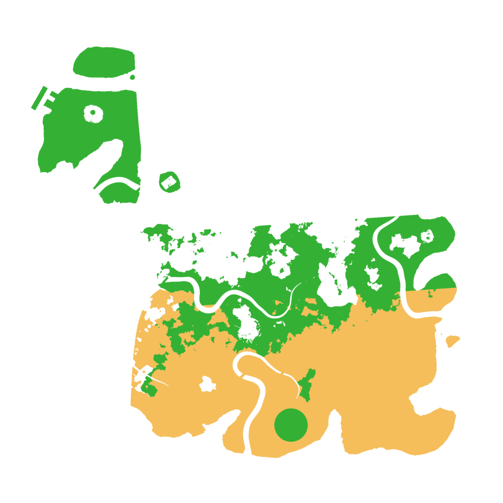 Biome Rust Map: Procedural Map, Size: 4000, Seed: 76916013