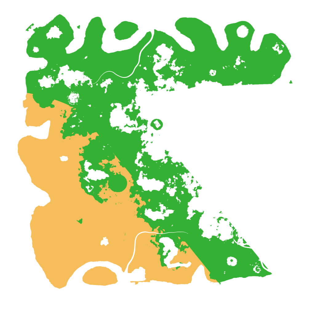 Biome Rust Map: Procedural Map, Size: 4800, Seed: 8221546