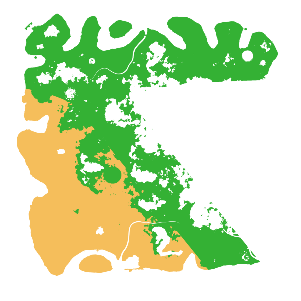 Biome Rust Map: Procedural Map, Size: 4800, Seed: 8221546