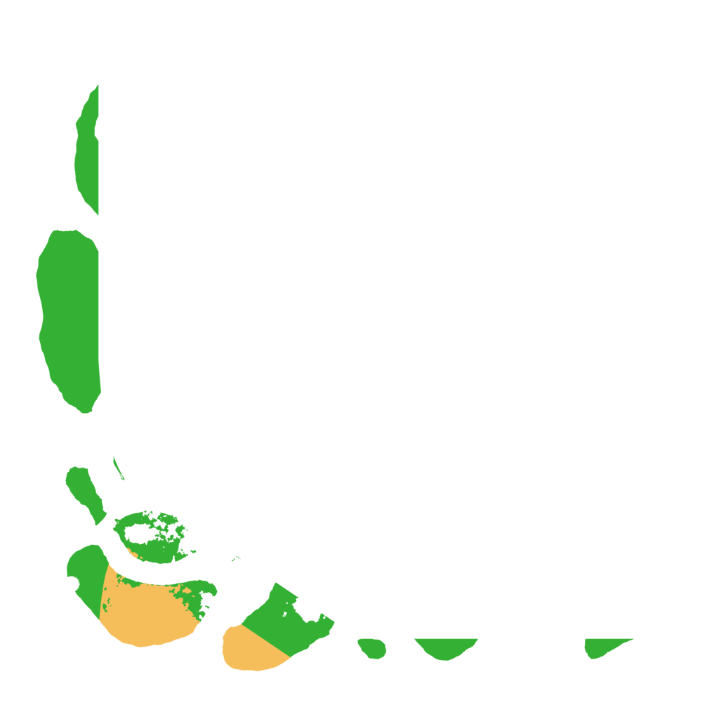 Biome Rust Map: Barren, Size: 4000, Seed: 1123351465