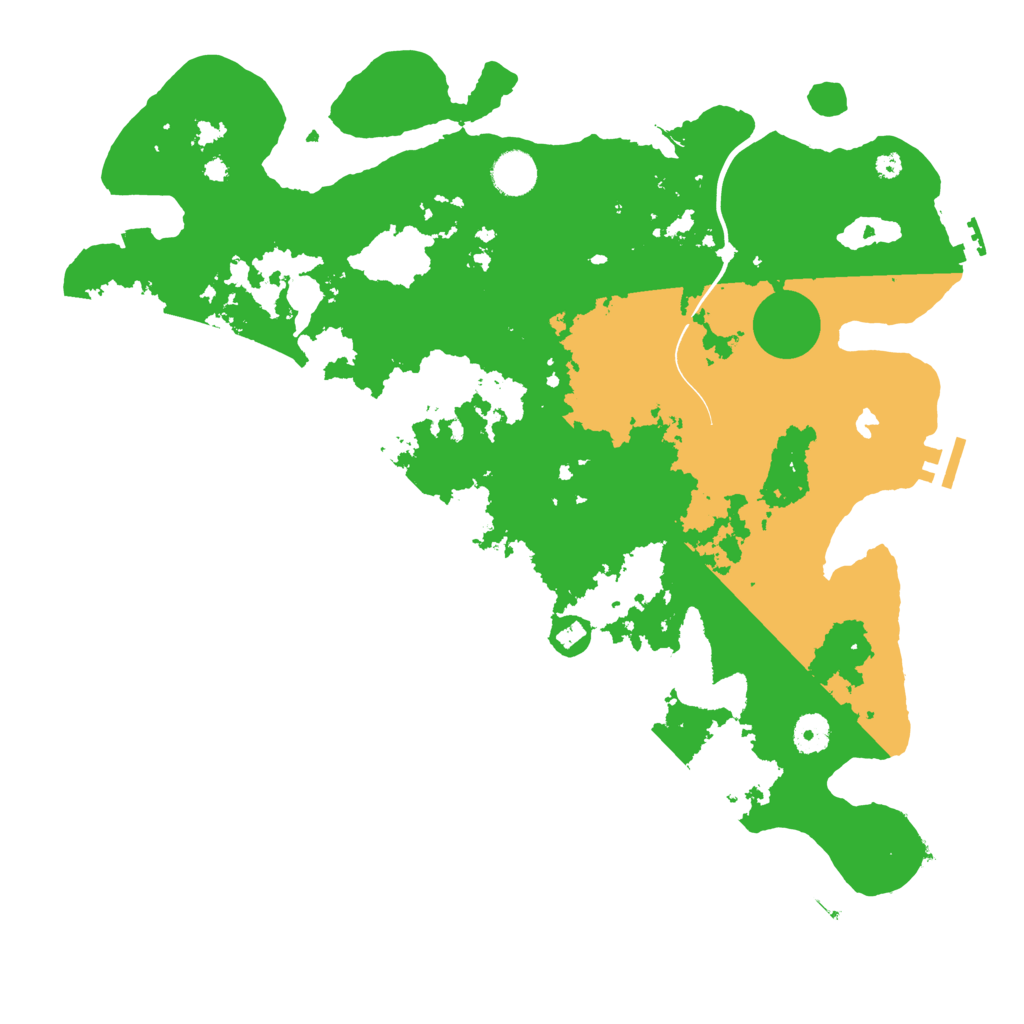 Biome Rust Map: Procedural Map, Size: 4000, Seed: 1962073788