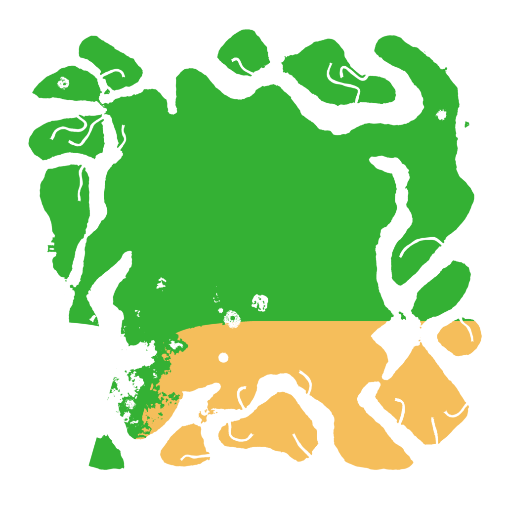 Biome Rust Map: Procedural Map, Size: 4500, Seed: 756664672