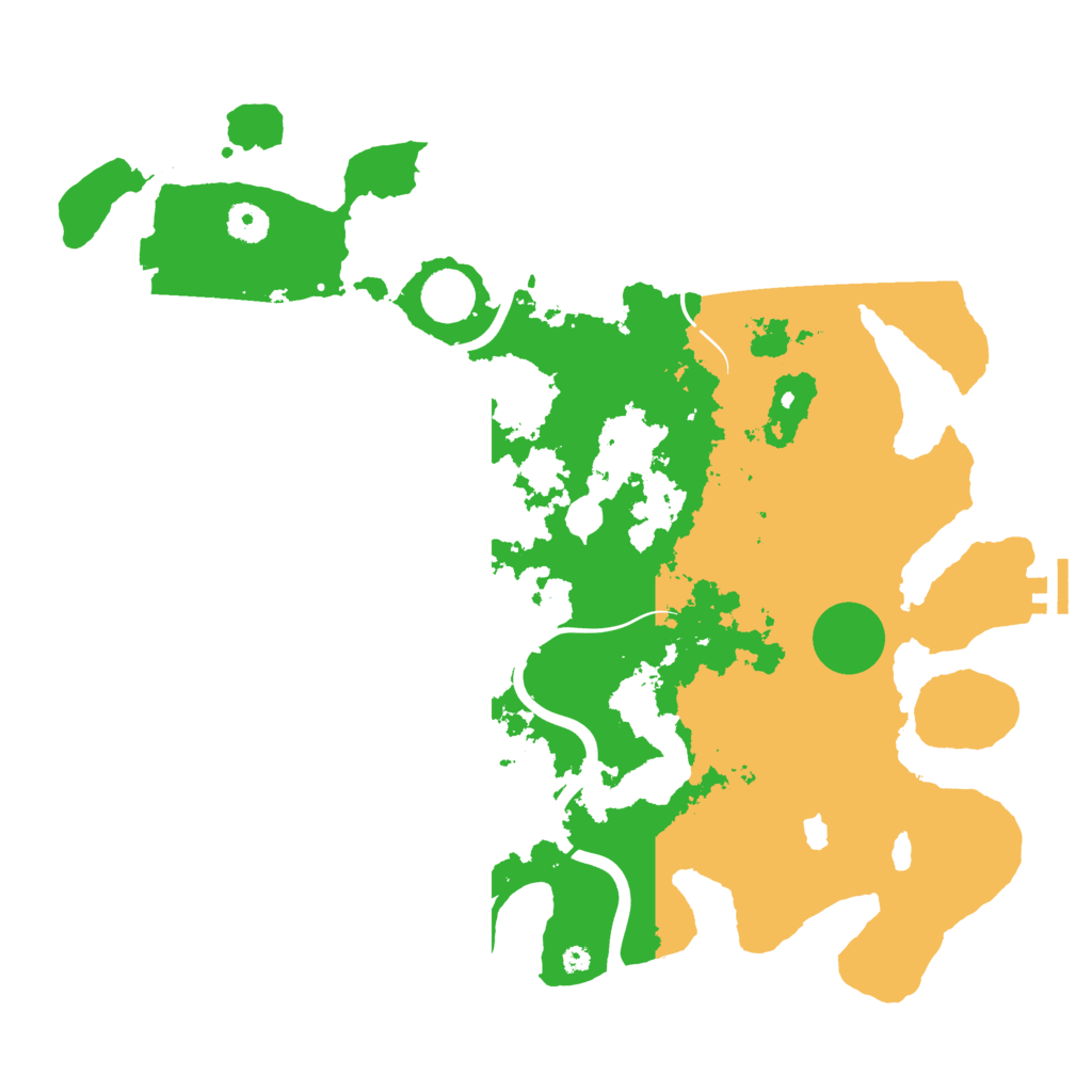 Biome Rust Map: Procedural Map, Size: 4000, Seed: 954389541