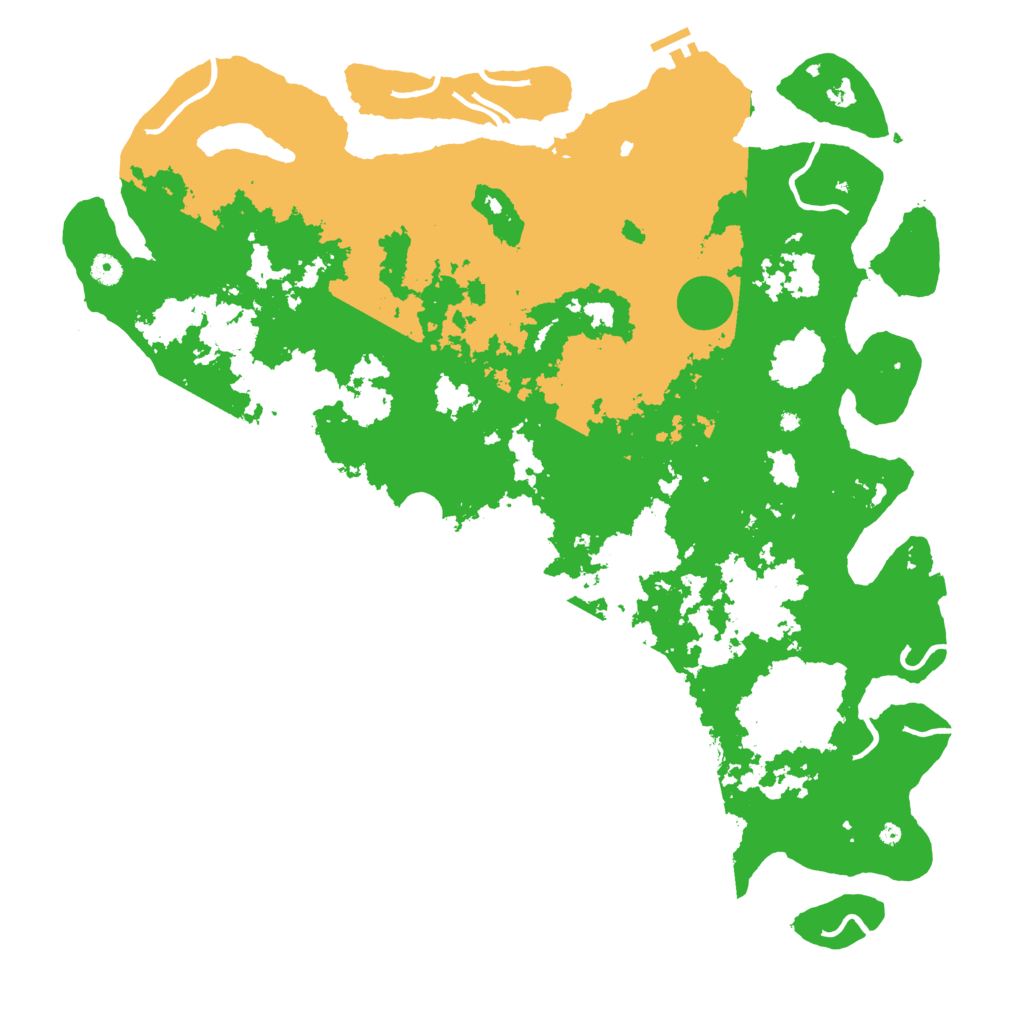 Biome Rust Map: Procedural Map, Size: 5000, Seed: 4112021