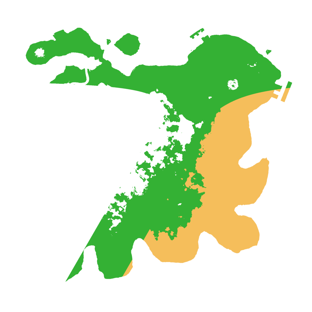 Biome Rust Map: Procedural Map, Size: 3000, Seed: 627441