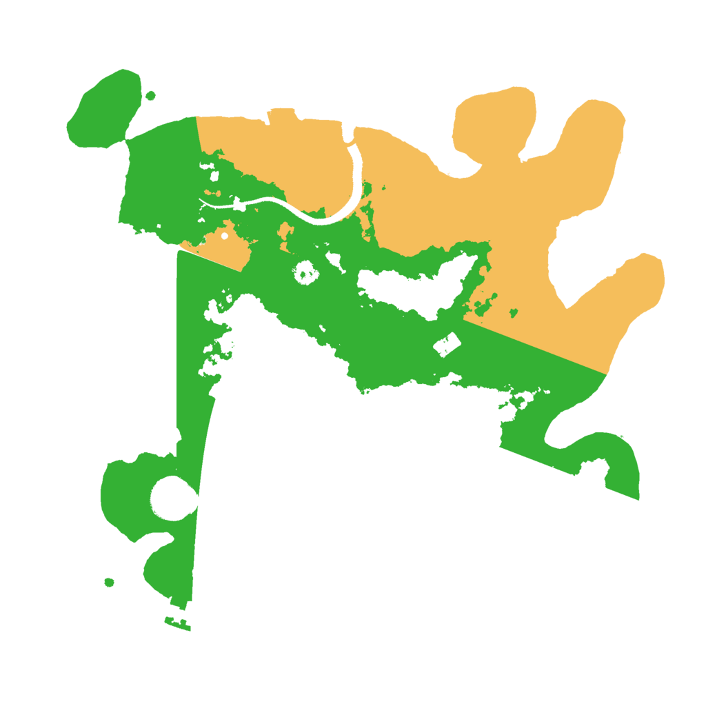 Biome Rust Map: Procedural Map, Size: 3000, Seed: 892931