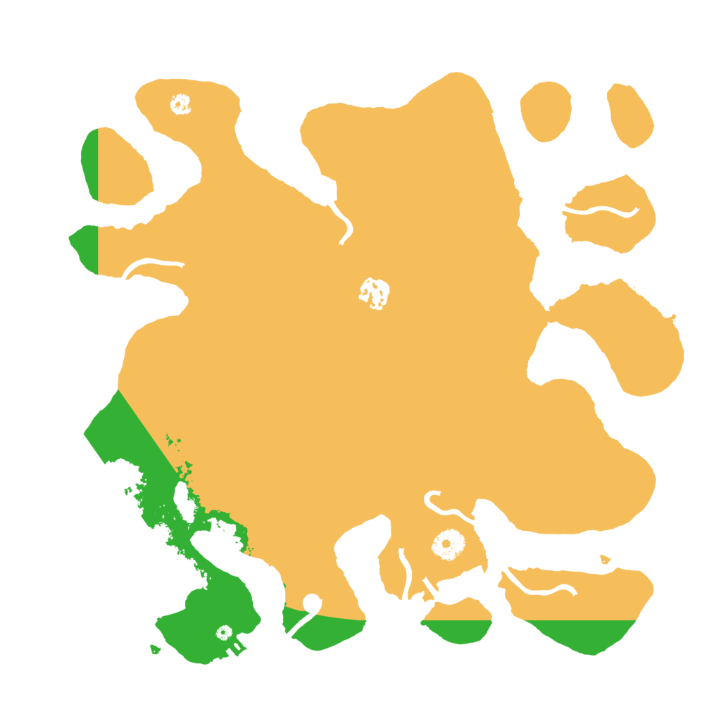 Biome Rust Map: Procedural Map, Size: 3500, Seed: 1887172869