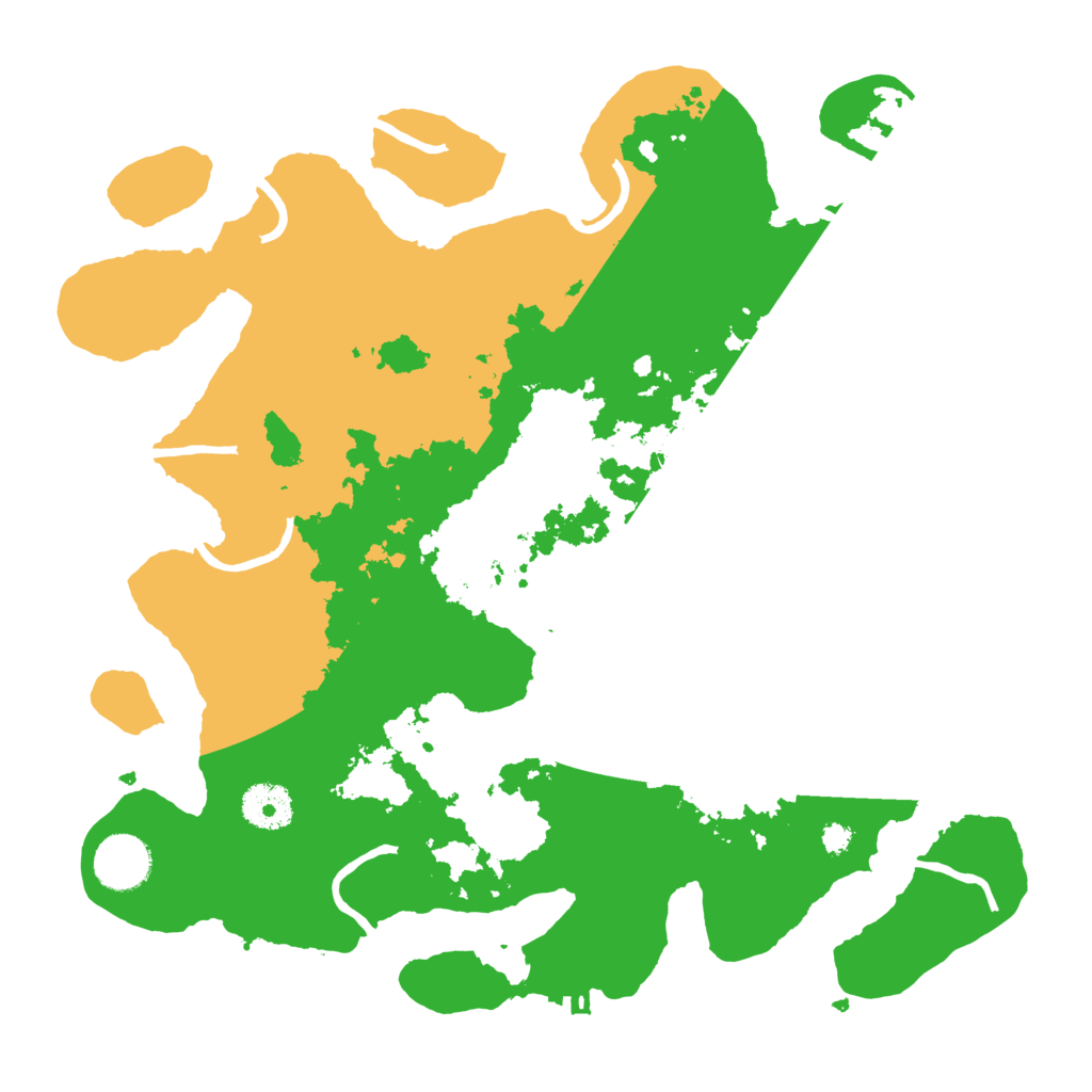 Biome Rust Map: Procedural Map, Size: 3400, Seed: 30711