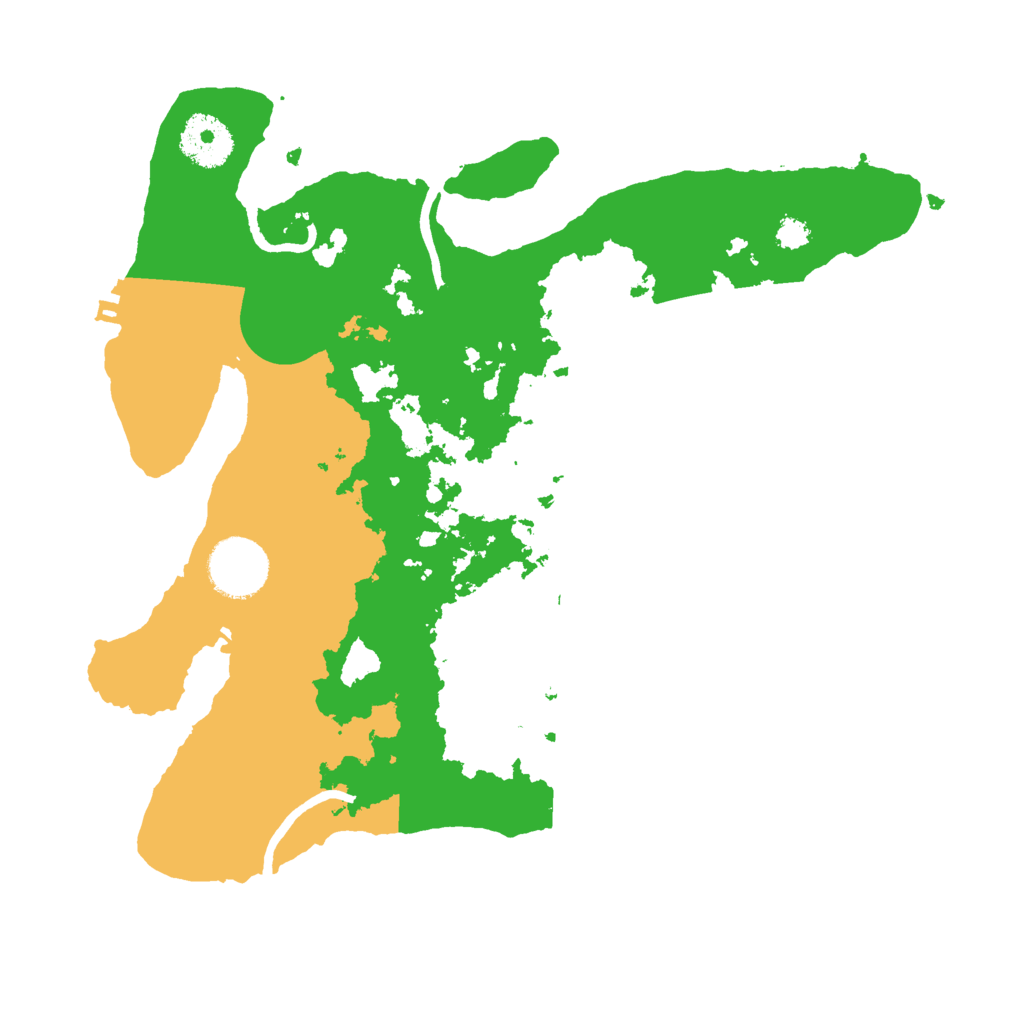 Biome Rust Map: Procedural Map, Size: 3000, Seed: 797760