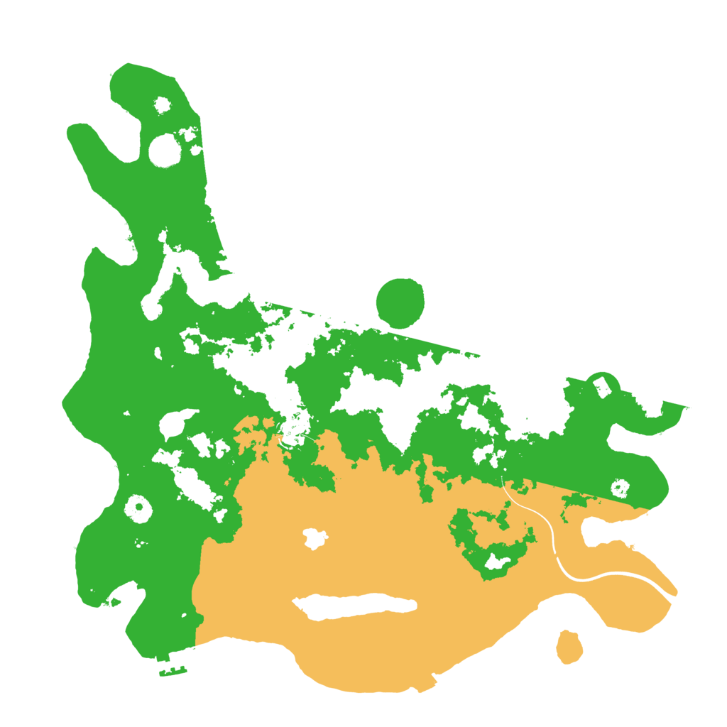 Biome Rust Map: Procedural Map, Size: 4000, Seed: 115555