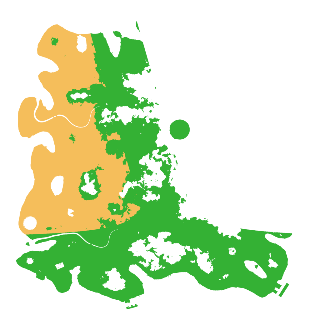 Biome Rust Map: Procedural Map, Size: 4250, Seed: 5111605