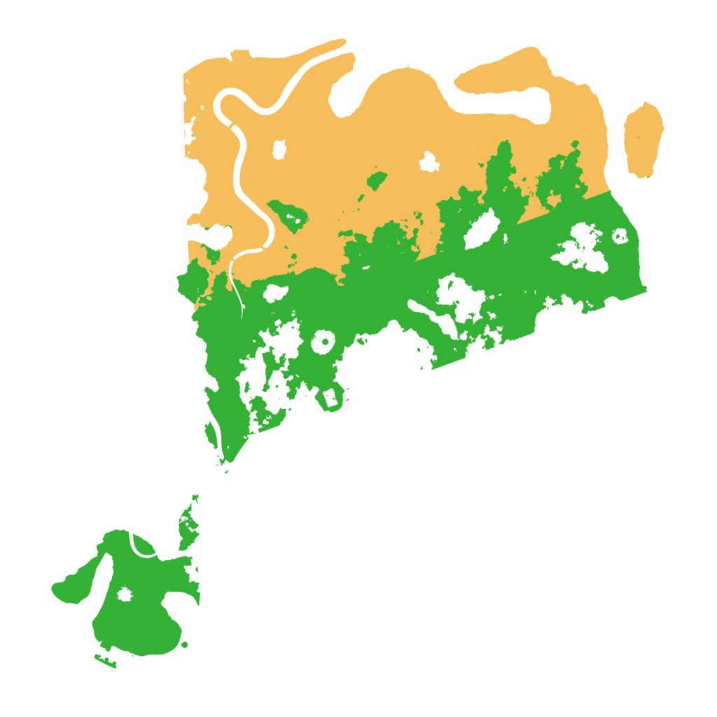 Biome Rust Map: Procedural Map, Size: 4500, Seed: 1795099321