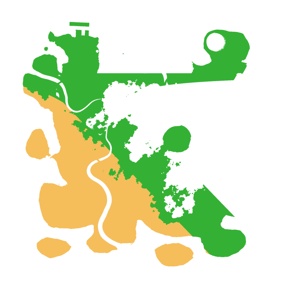 Biome Rust Map: Procedural Map, Size: 3000, Seed: 34766