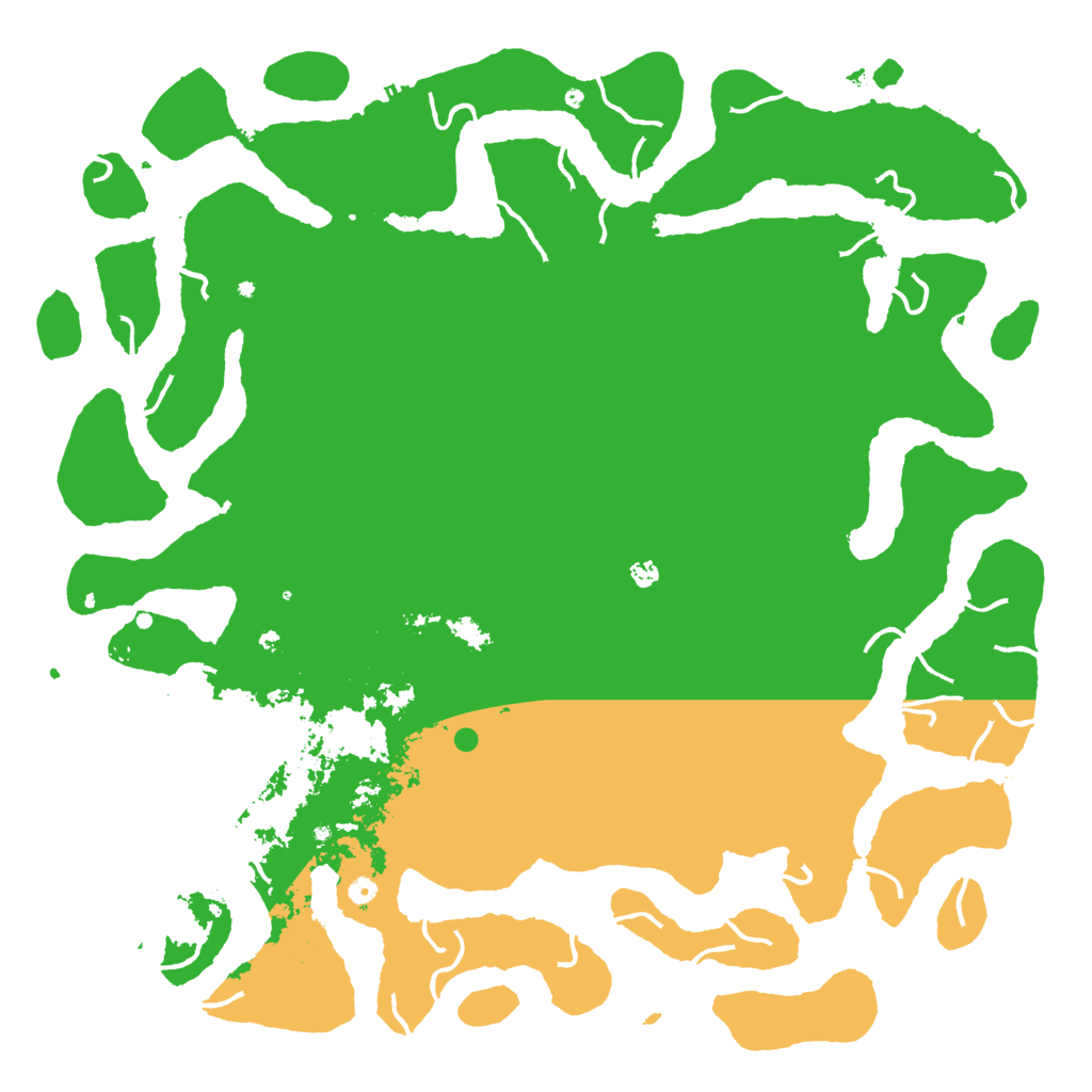 Biome Rust Map: Procedural Map, Size: 6000, Seed: 9535989