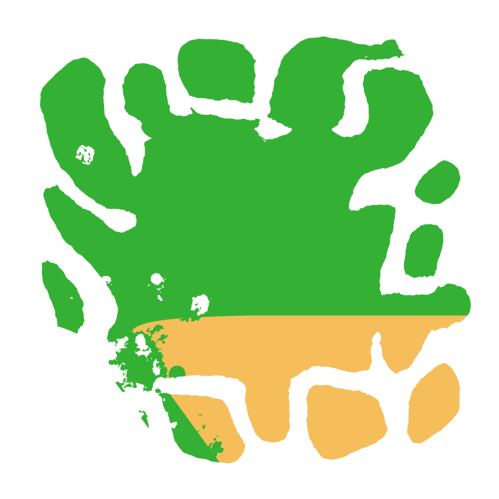 Biome Rust Map: Barren, Size: 4000, Seed: 1056