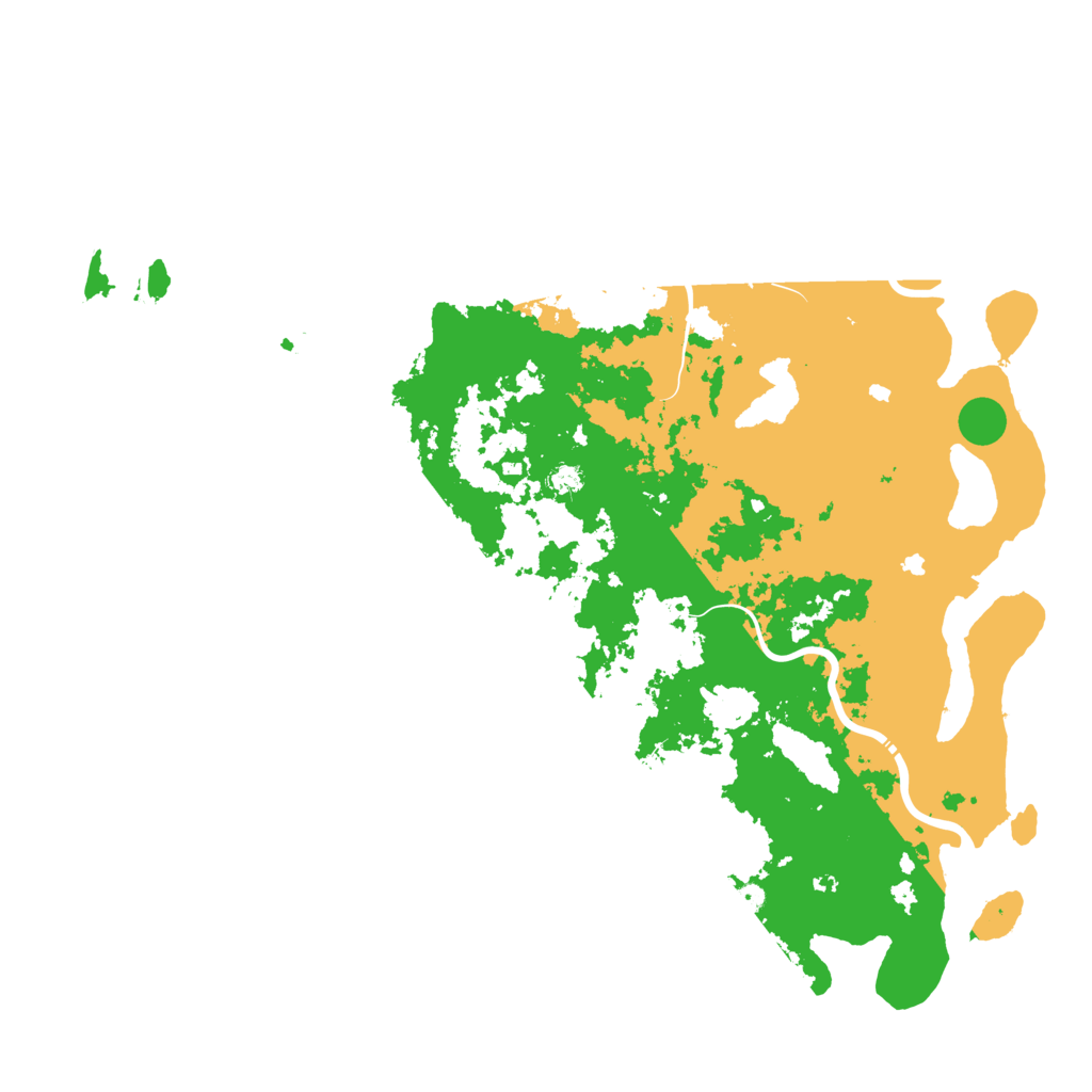 Biome Rust Map: Procedural Map, Size: 6000, Seed: 373